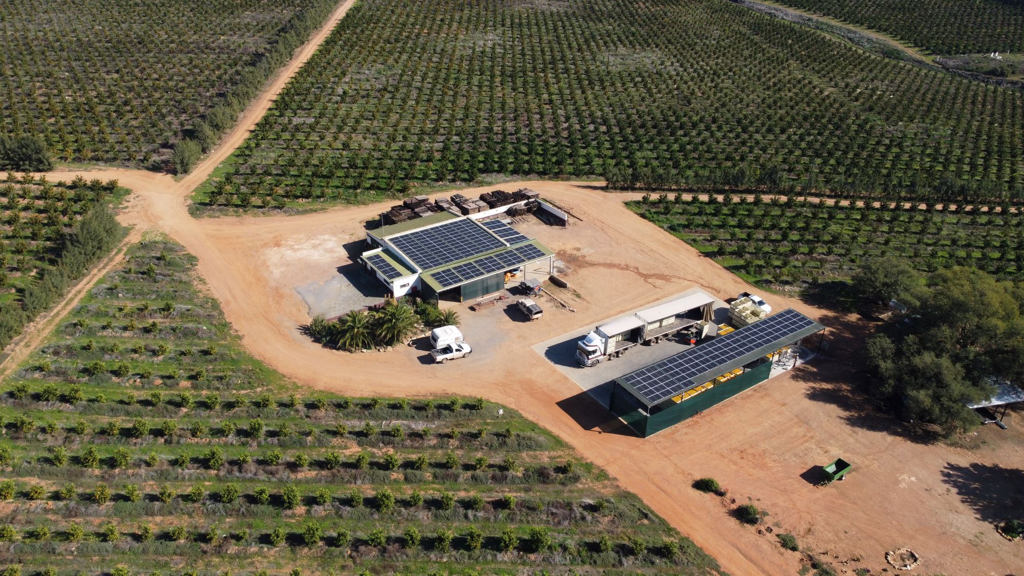 Commercial solar system